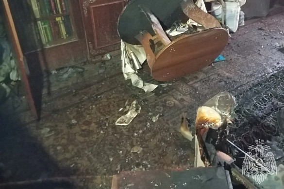 В Шуе на пожаре погиб 68-летний мужчина